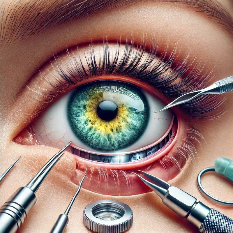 عملية تجميل تغيير لون العين