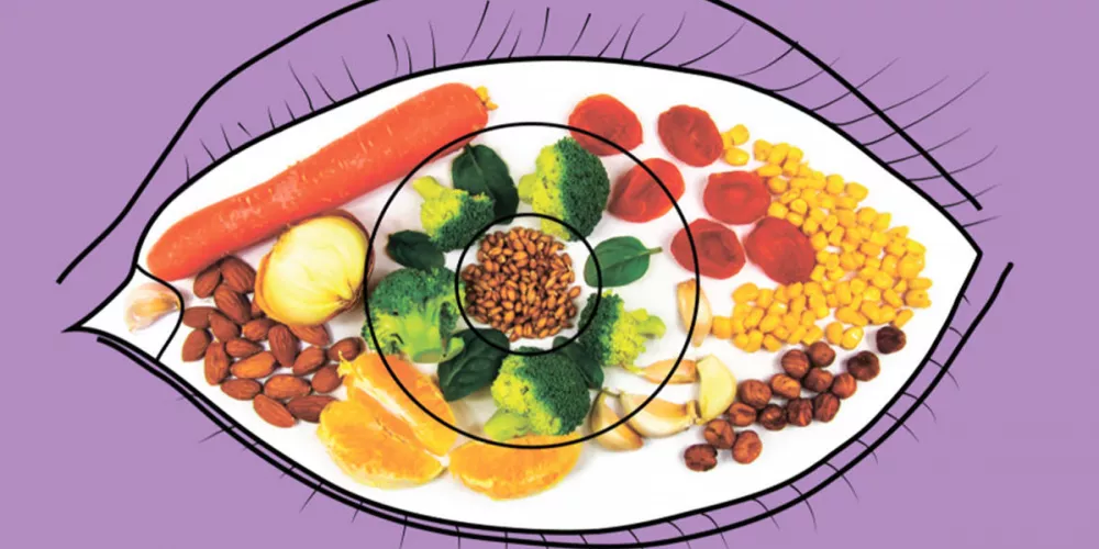 أطعمة تحافظ على صحة العين