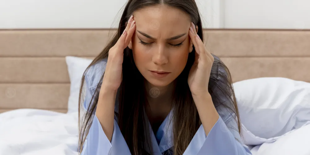 قلة النوم وتشوش الرؤية