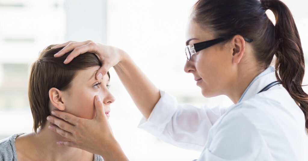 تشخيص شلل عضلات العين